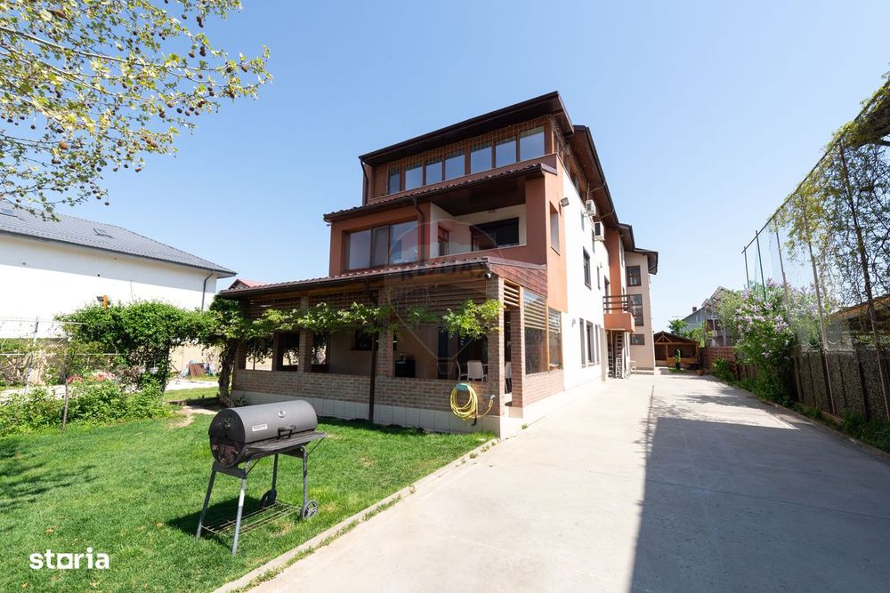 Casa de vanzare 6 cam, 255mpu,independenta energetic, Popesti-Leordeni