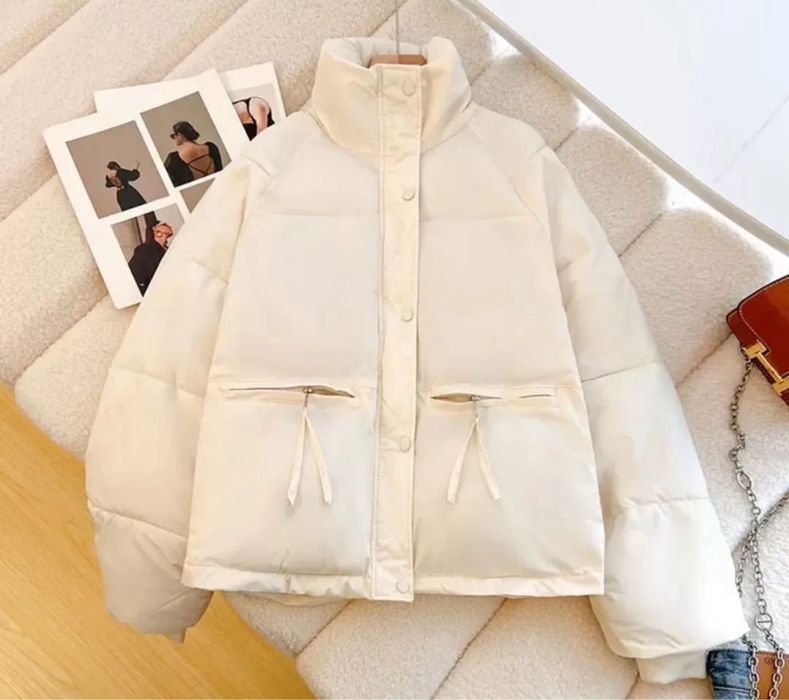 Oq kurtka qishga kuzga.