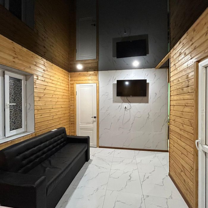 Семейная баня на дровах