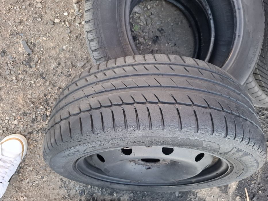 Vand roata rezerva R 16 renaul +anvelopa 205 55 16 michelin vara