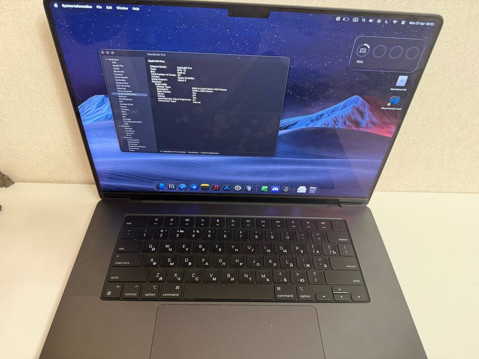 MacBook Pro 16 M4 Pro 24/512