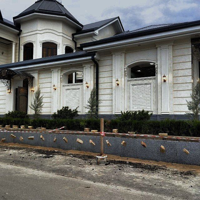 Fasad travertin usta