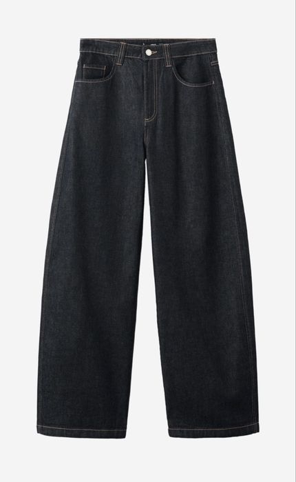 Дамски дънки Mango Clemence / Mid-rise balloon jeans.