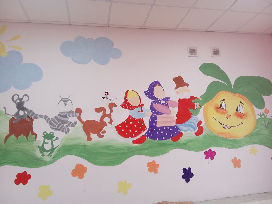 Devorga rasm chizdirish Картина на стене