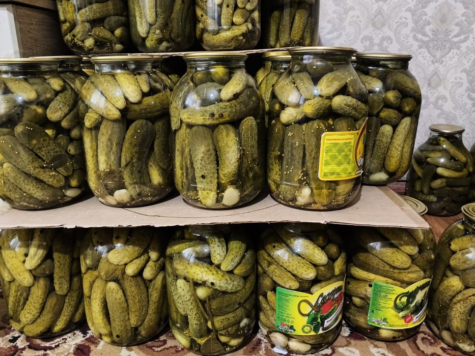 Продам домашние огурцы маринованные