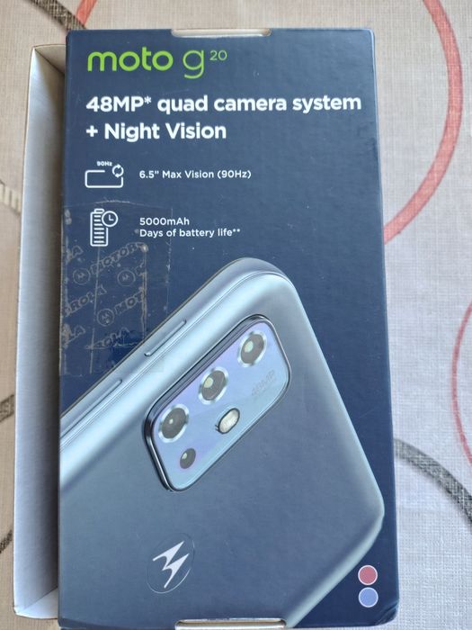 Motorola g20 4gb/128gb