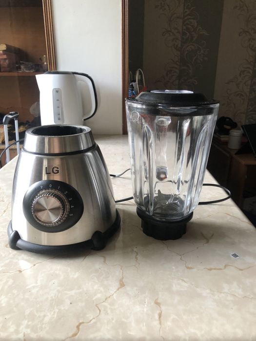 Блендер и кофемолка BS-988,высокоскоростной, Model: LG(чёрный). 4 в 1.