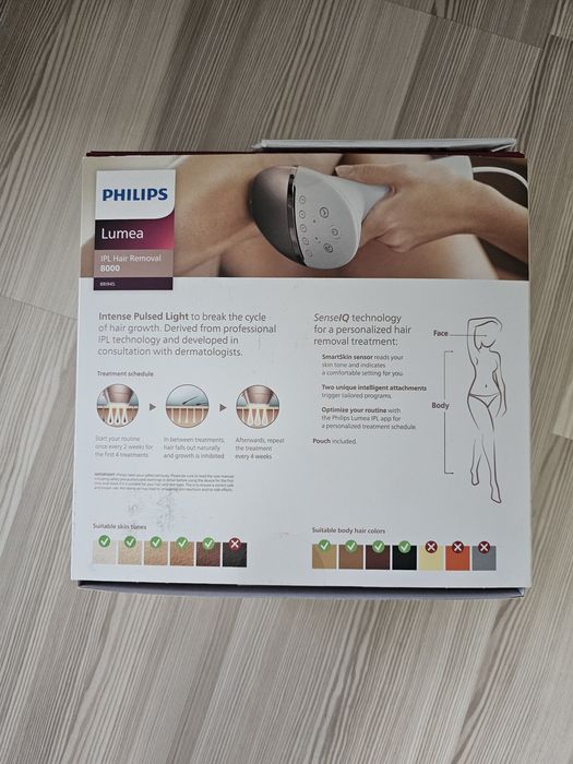 Vând Epilator Philips Lumea Seria 8000 cu SenseIQ