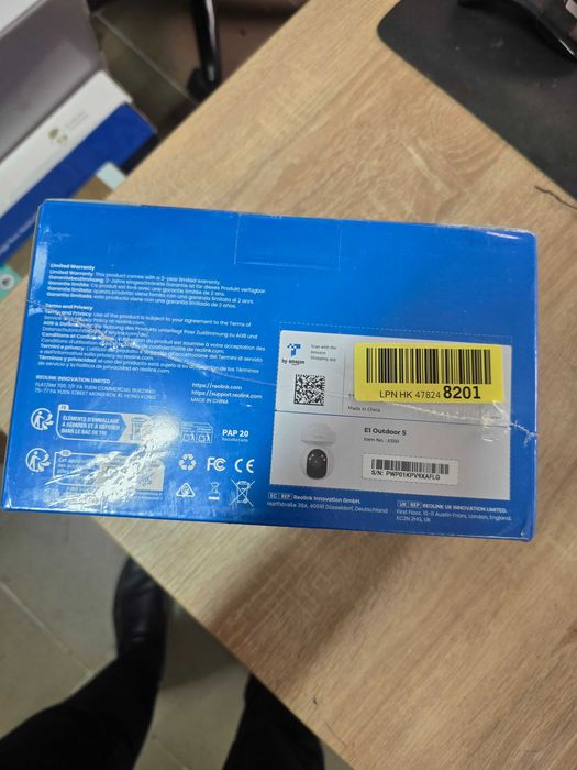 Camera supraveghere rotativa PTZ wireless WiFi Reolink E1 Outdoor E540