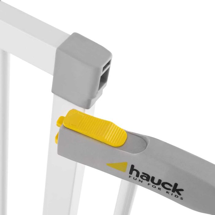 Poarta de siguranta pentru copii hauck KD Open N Stop , 84 – 89 cm , alba