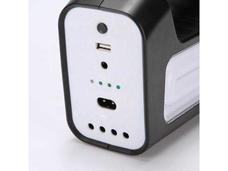 Sistem Iluminare Camping GDLite-3 cu Incarcare Solara, 3 Becuri LED