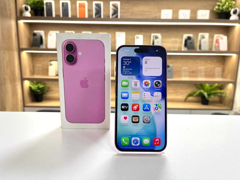 iPhone (айфон) 16 128gb 91%