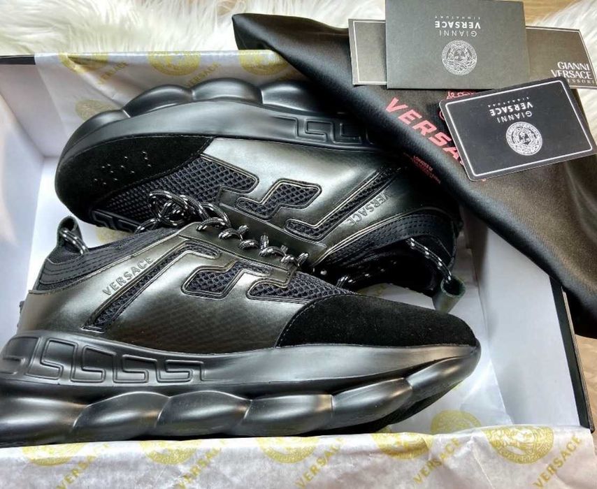 Adidasi Versace Full Black