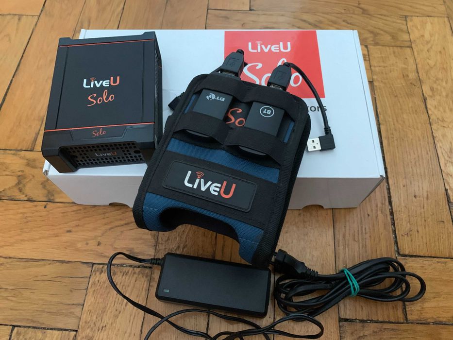 LiveU Solo HDMI , nu Teradek, nu SDI. Streaming LIVE Facebook Youtube
