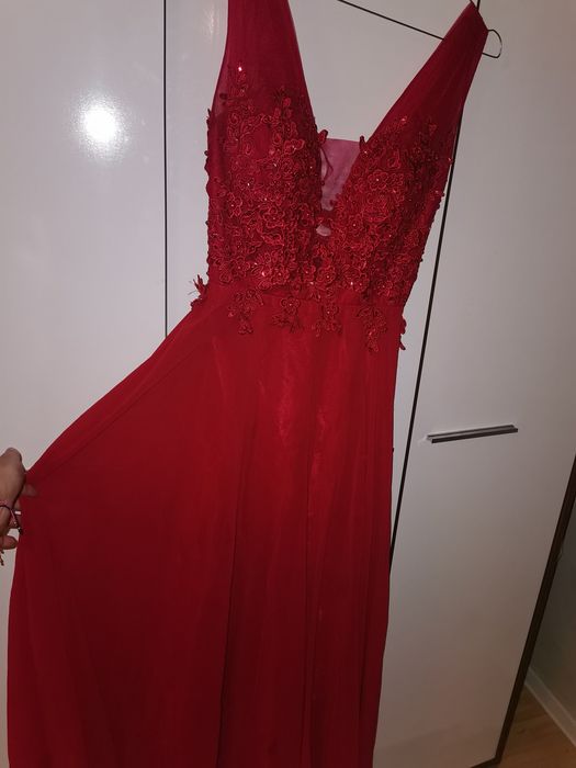 Rochie rosie La Femme