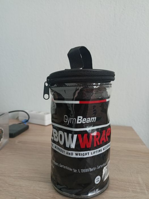 GymBeam бинтове за лакти, налакътник, elbow wraps