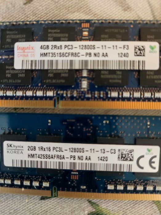 RAM 6 GB за лаптоп