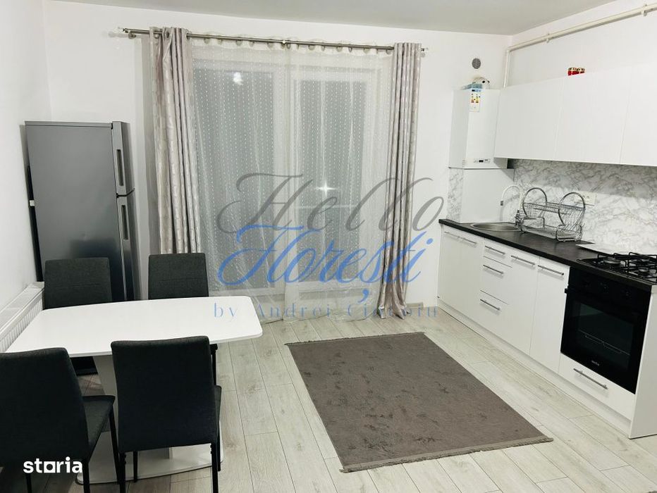 Se inchiriaza apartament 2 camere, 42 mp, Floresti-Abatorului