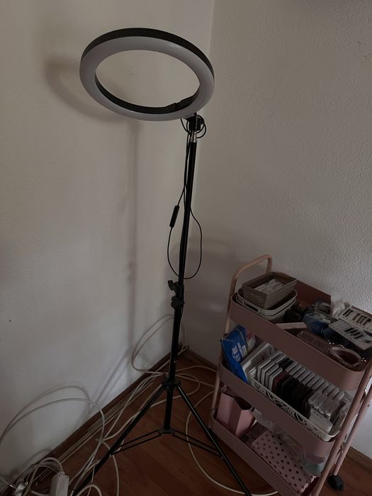 Vand masa +perna de gat +lampa led