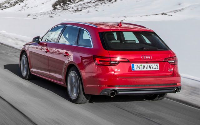 Praguri bandouri laterale Audi A4 B9 S line negru lucios