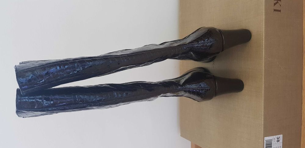 Cizme dama din piele