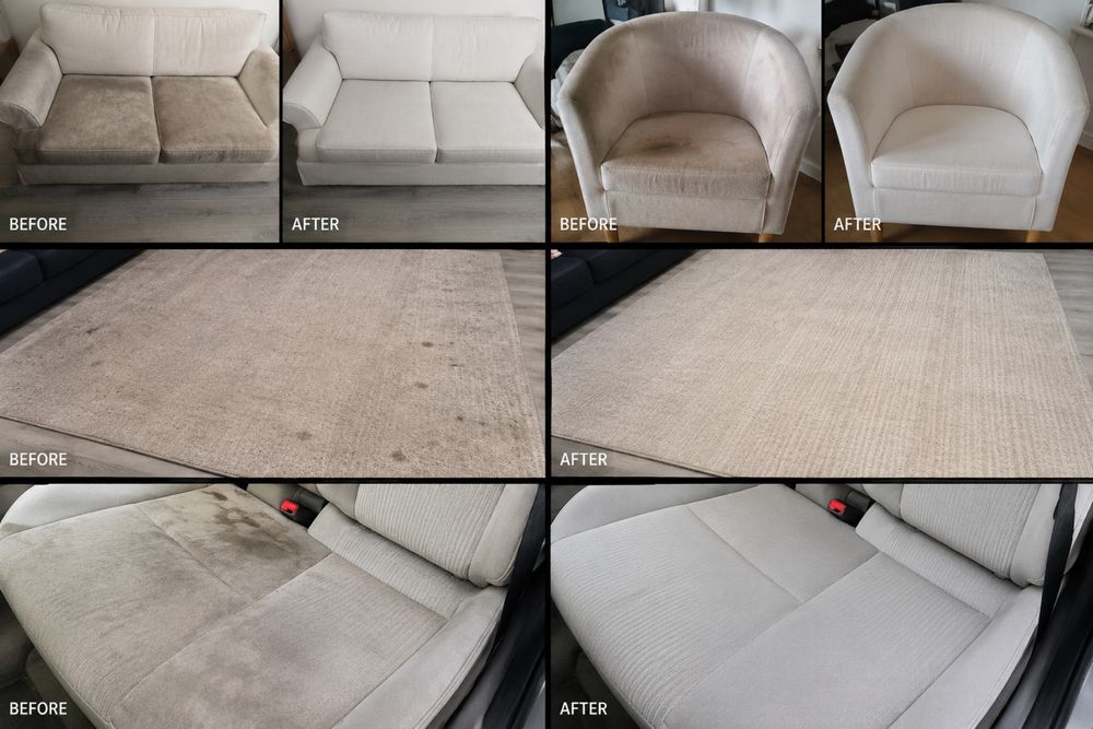 Detailing auto profesional și curățare tapițerie auto, canapele, saltele, fotolii și mochete la domiciliu