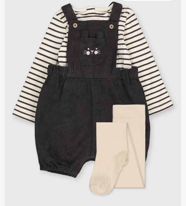 Комбинезон, боди, калготки новый,