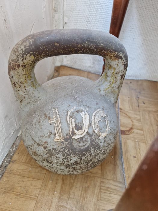 Гиря спортивная  советская