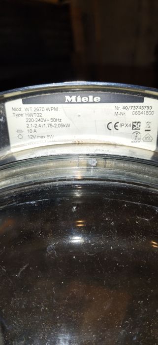 Пералня със сушилня Miele WT 2670