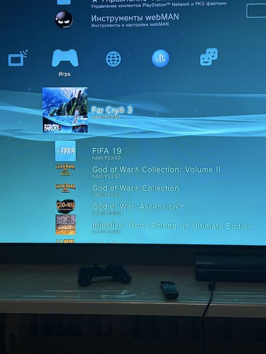 Playstation 3 superslim с playstation move и диски
