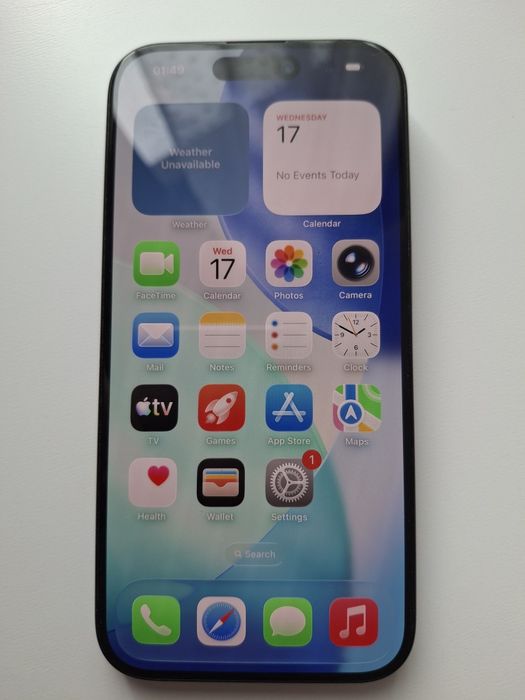 iPhone 15 pro 128gb black baterie 88%