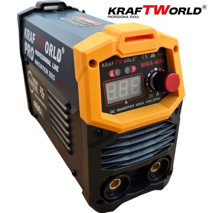 Инверторен електрожен с дисплей и куфар + соларна маска – професионале