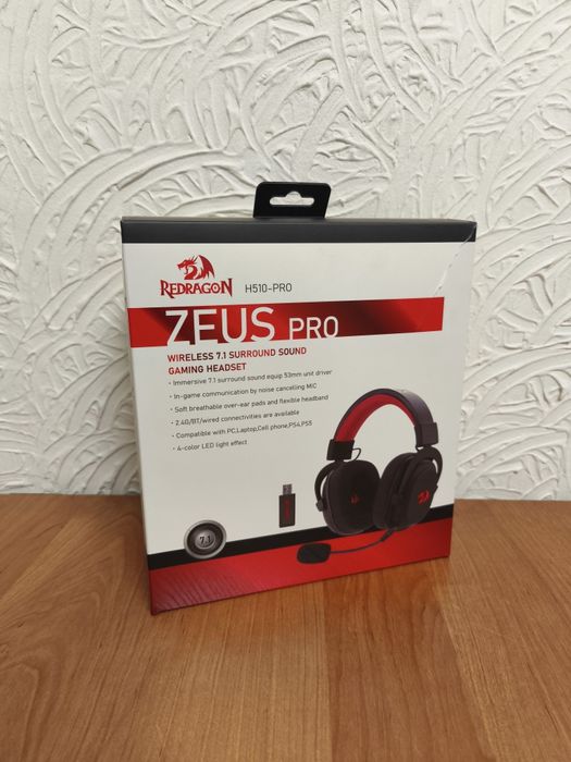 Наушники Redragon Zeus Pro