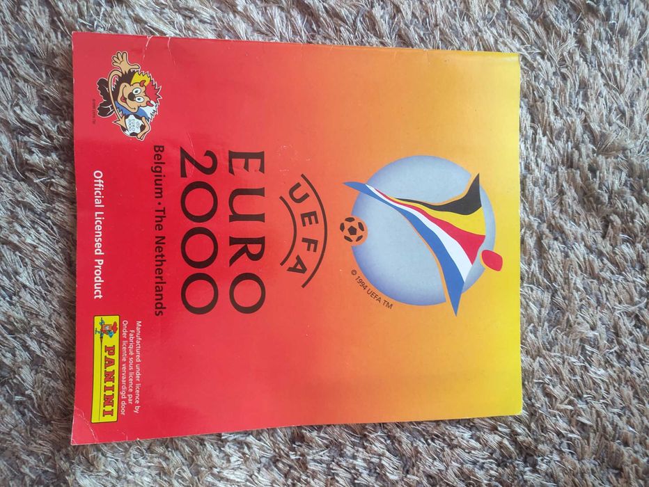 Panini албум Euro 2000
