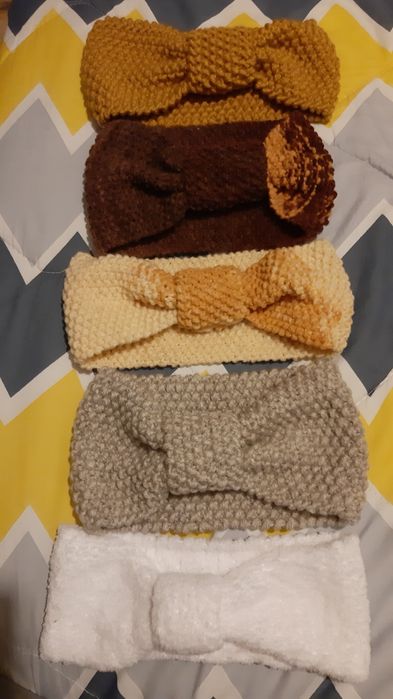 Зимни ленти за коса