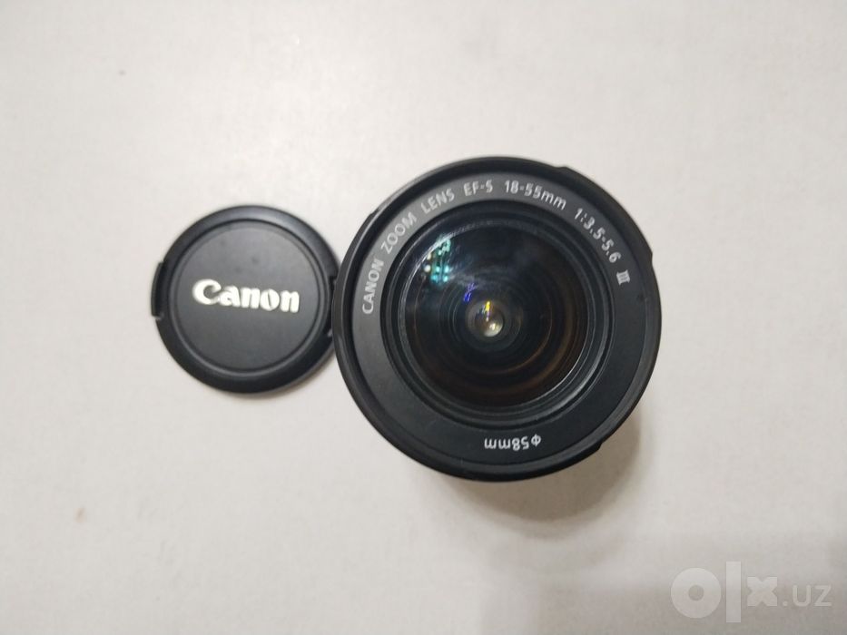 Canon D600 kamerası zaryadni va obyektivkasi bilan