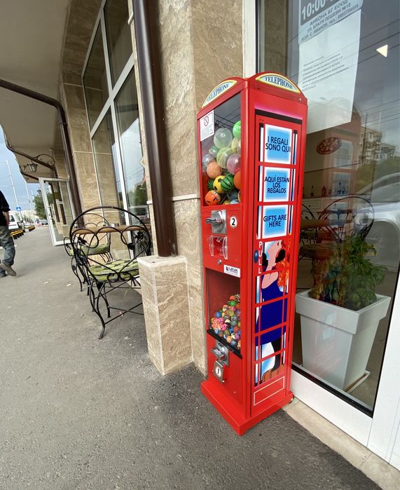 Машина за топчета, машина за татуировки вендинг машини за играчки