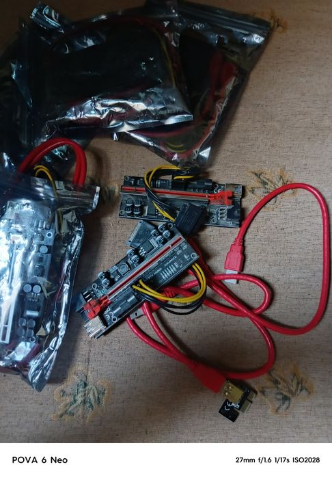 Продам райзер для видеокарты 35 шт есть