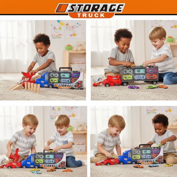 Камион с колички