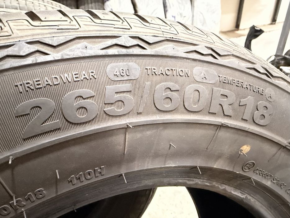Продам шины 265/60/18
