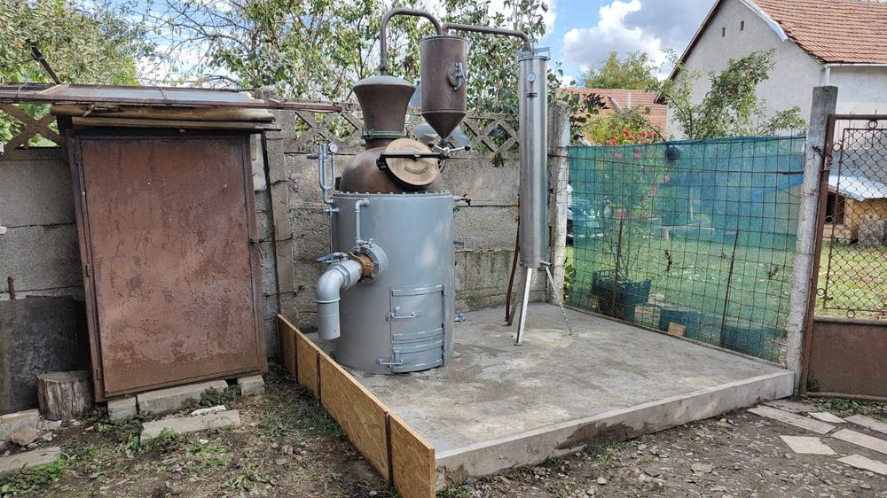 Cazan Distilare Profesional MÜLLER Germania 150L – Dublă Distilare / Baie Aburi