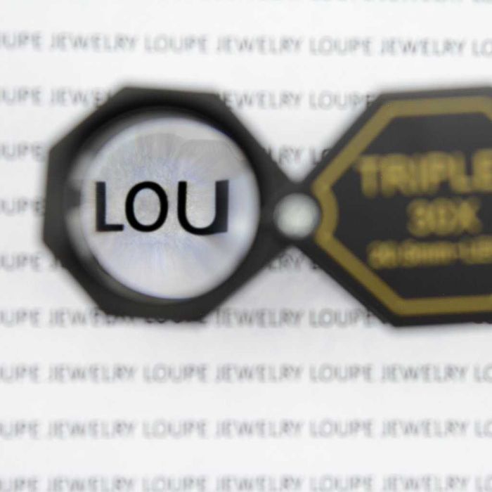 Бижутерска лупа 30х увеличение