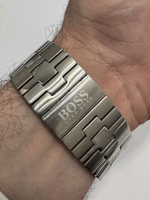 Ceas Hugo Boss, tank chronograph.