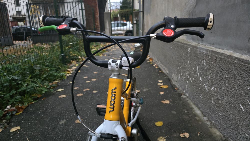 Bicicleta Woom 3 Galbena