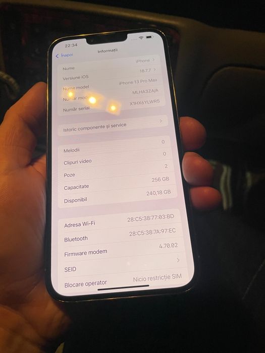 Iphone 13 Pro Max 256GB