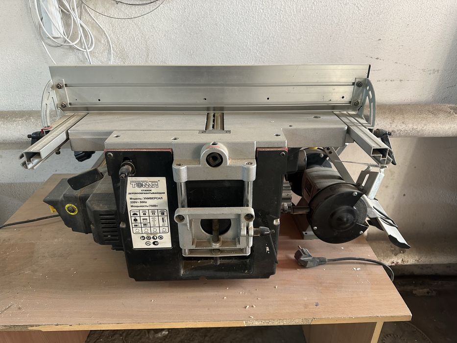 Универсальный деревообрабатывающий станок ТЭМП 4 в 1, 220В