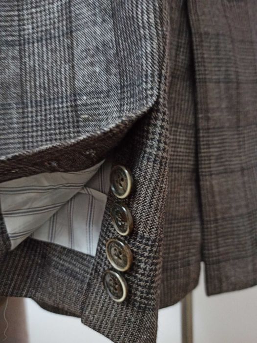 Sacou Hackett London carouri  lana si matase marimea 50