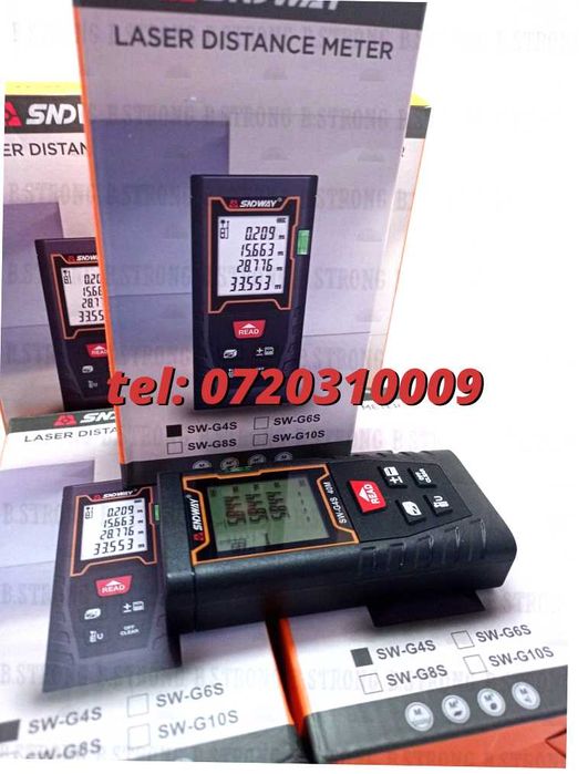 Dispozitiv Masura Laser 40m Sndway Digital Portabil Usor De Utilizat
