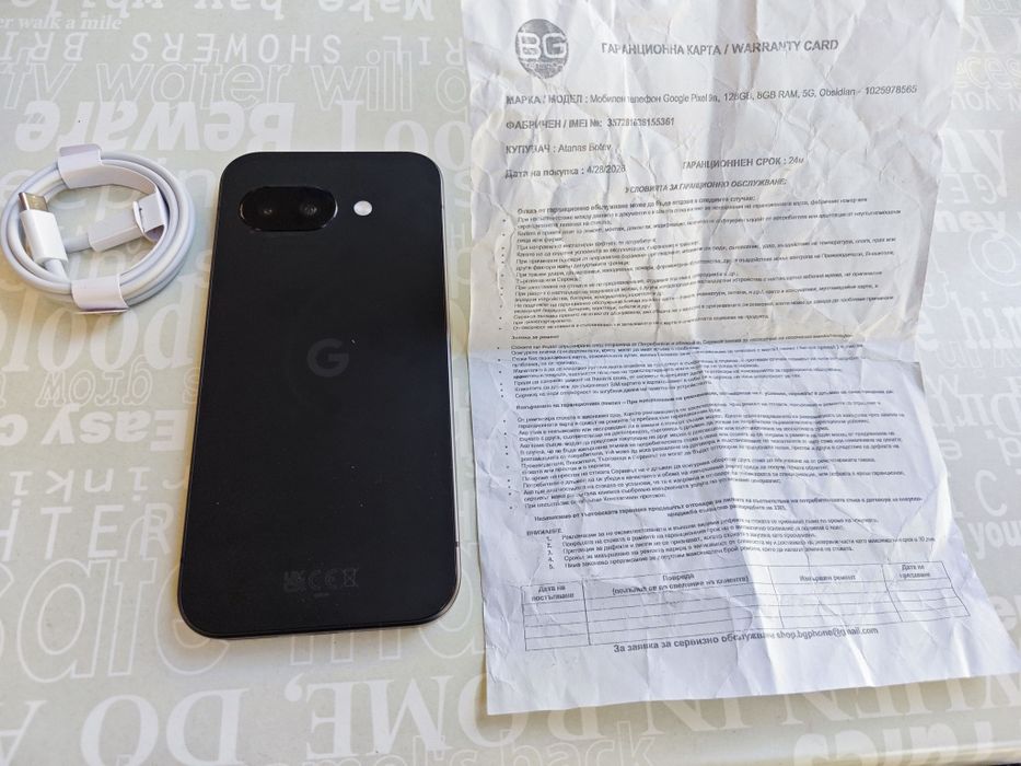 Google pixel 9a 128/8