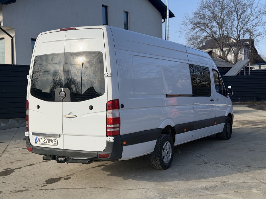 Mercedes Sprinter 319CDi -3.0d-Euro5-190cp-XXL-9 LOCURI-Variante Auto!